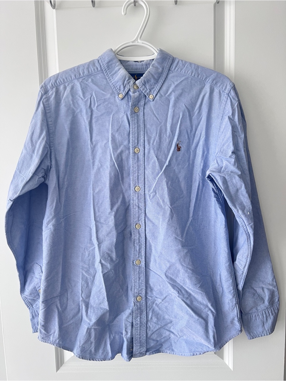 Ralph Lauren Light Blue Button-Down Oxford Shirt
